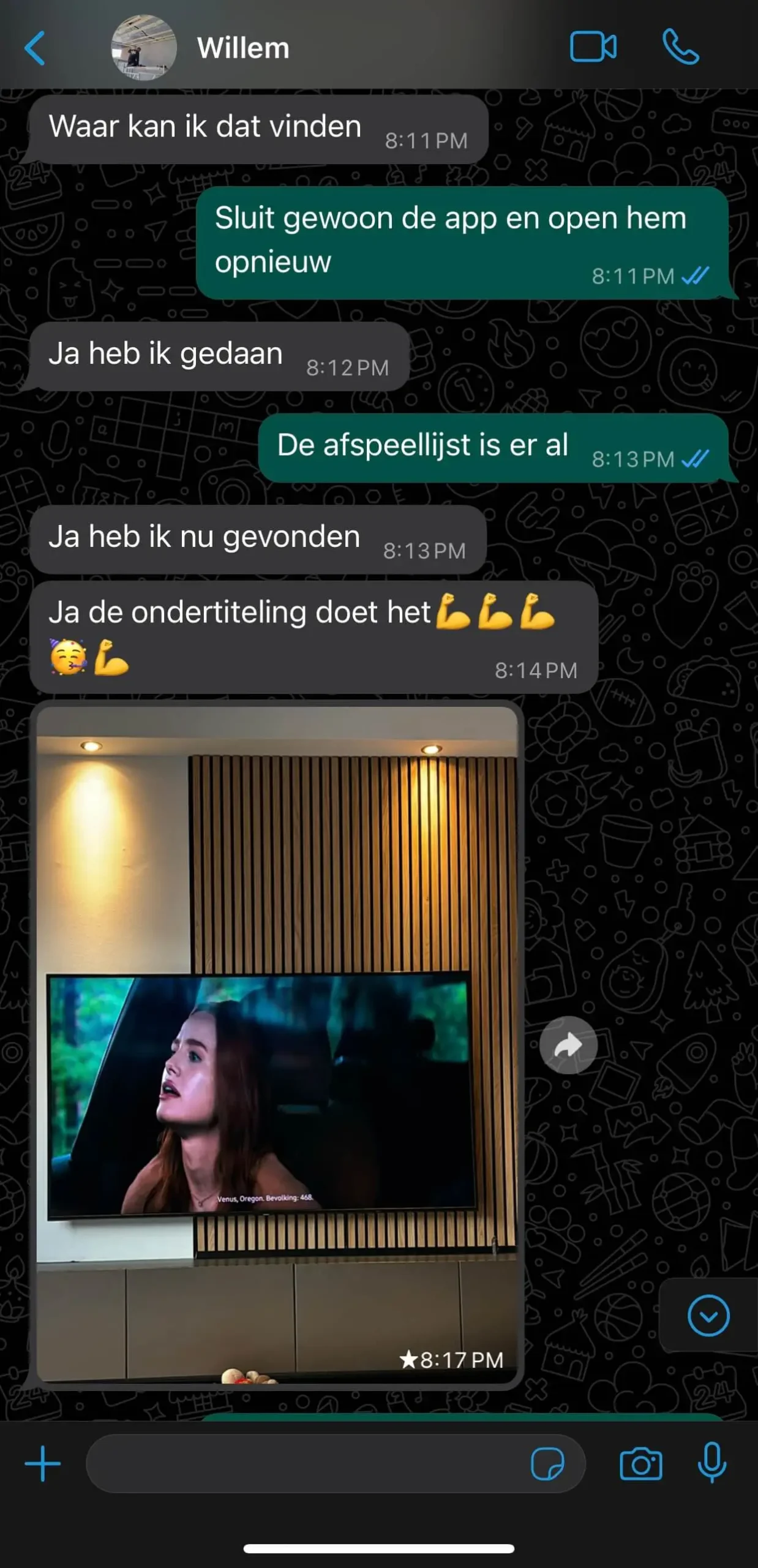 WhatsApp screenshot 4